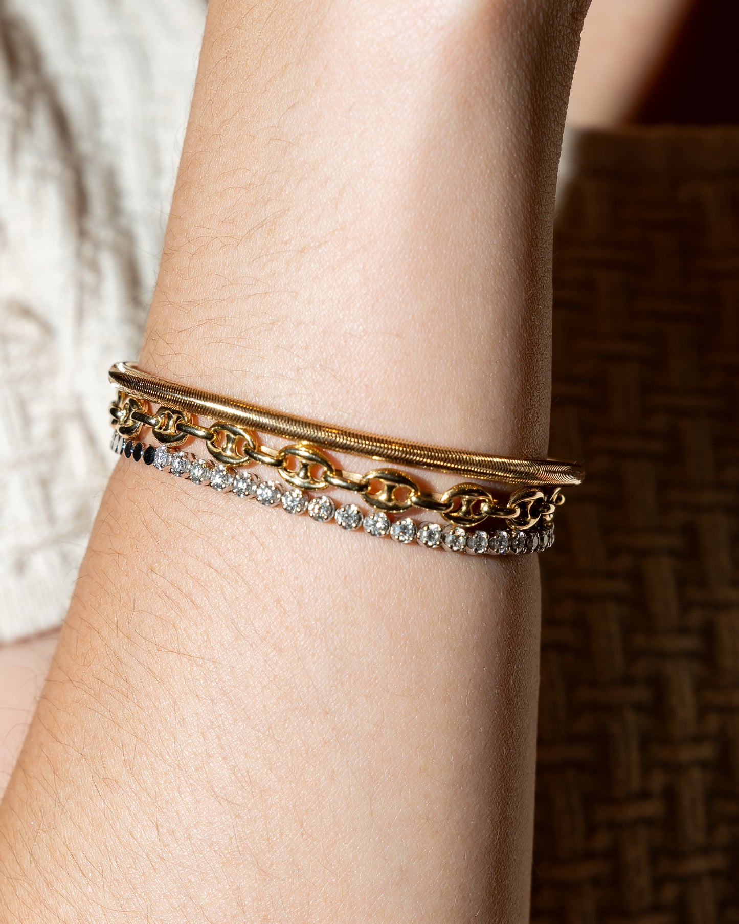 Mariner Link Bracelet (9K Yellow Gold)