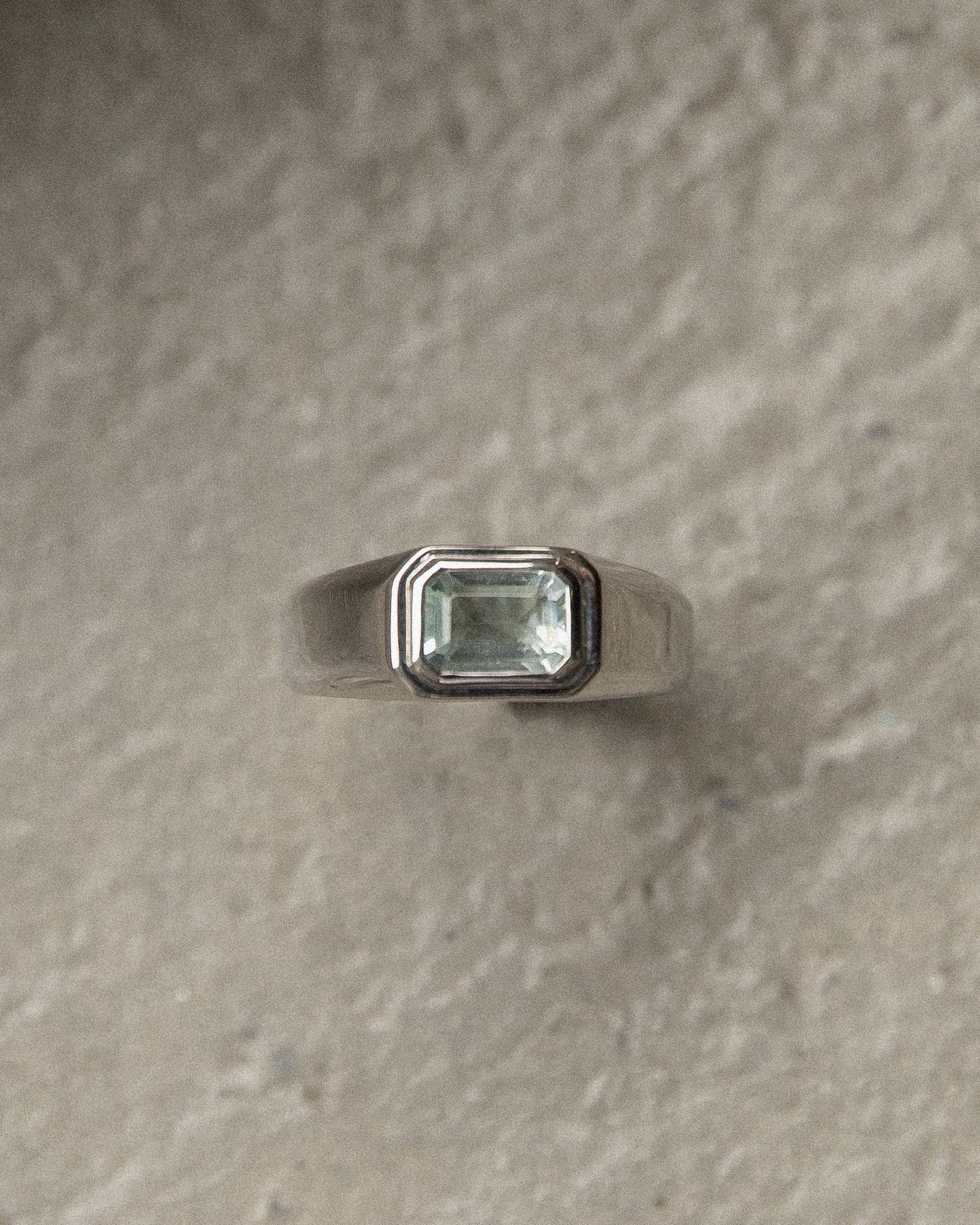 Emerald Ring (Aquamarine)
