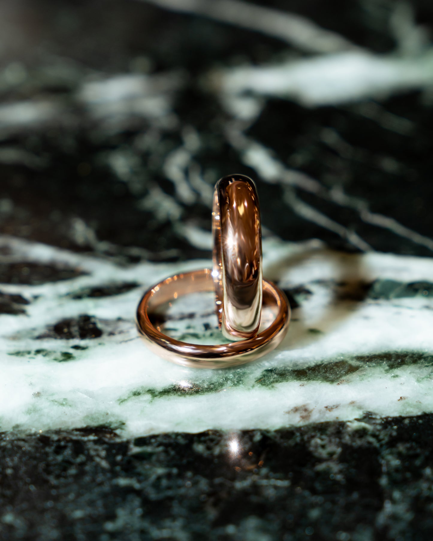 Classic Wedding Band - Pink Gold