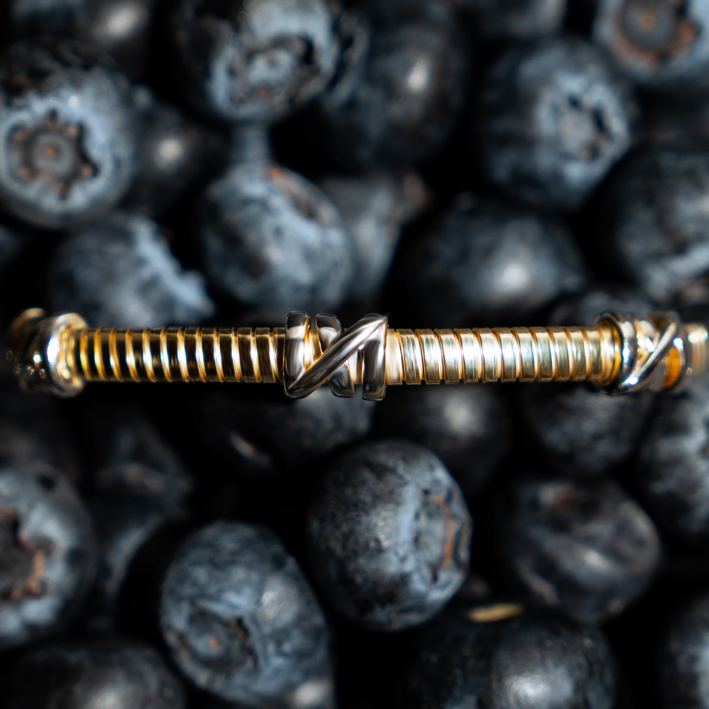 Imperium Cuff (Yellow and White Gold Vermeil)