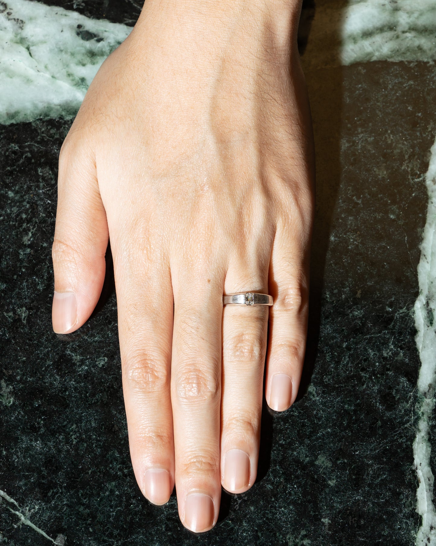 The Echelon Band (White Gold)