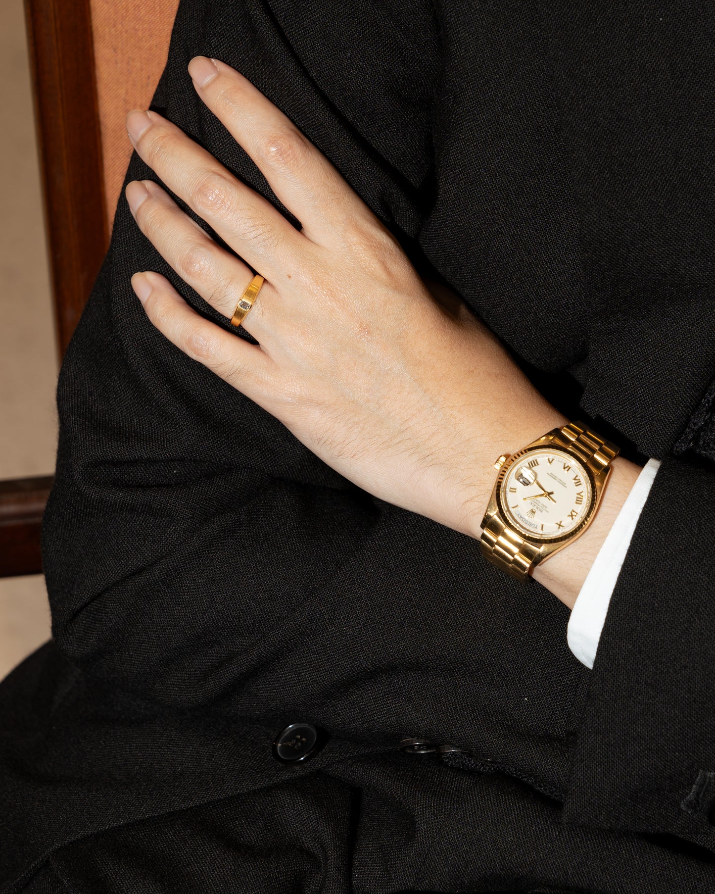 The Echelon Band (Yellow Gold)