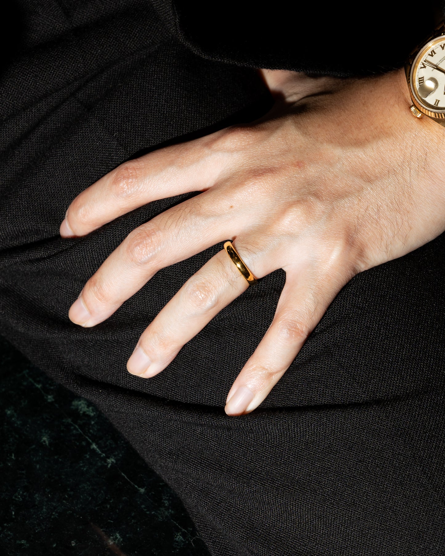 Classic Wedding Band - Yellow Gold