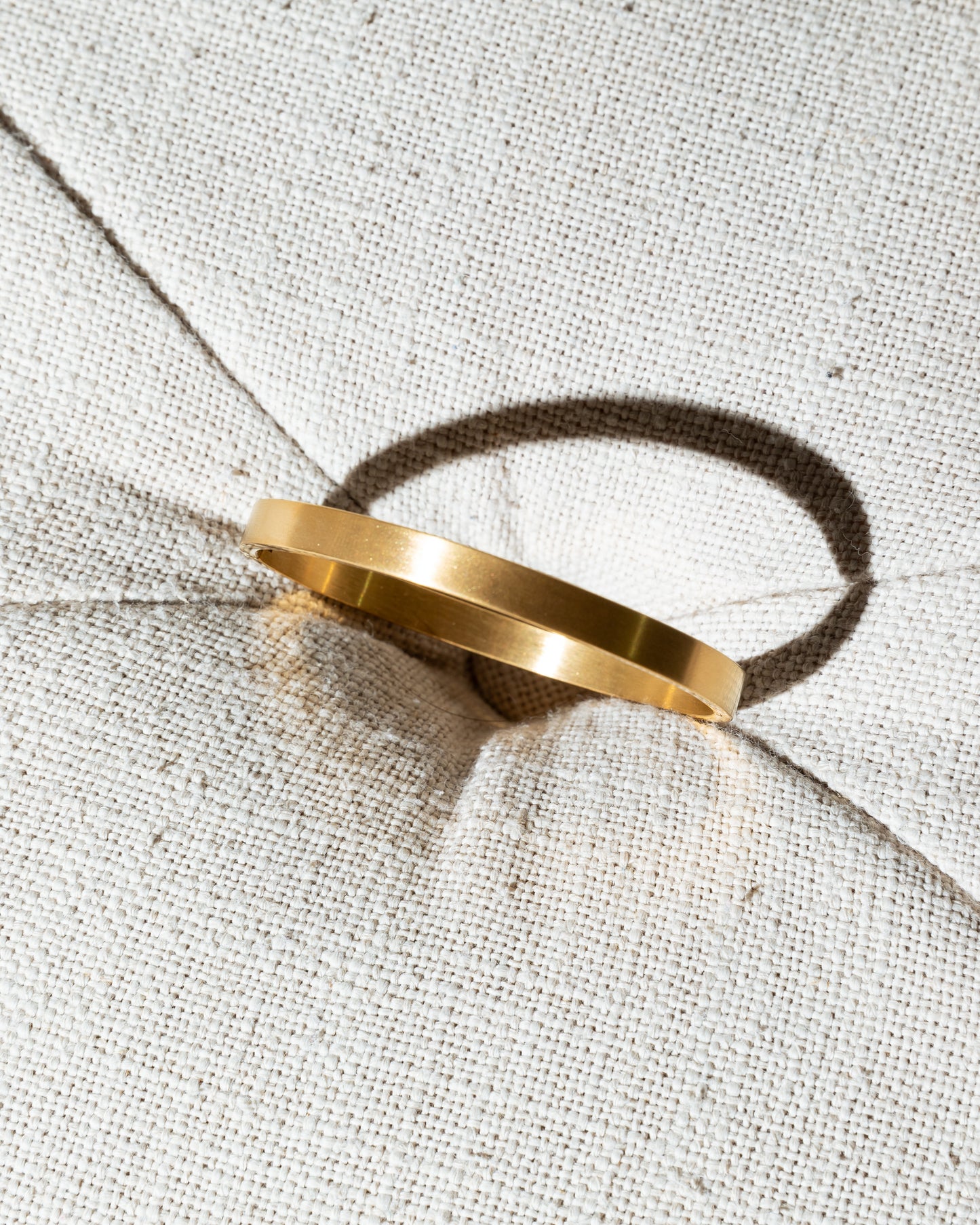 Gold Tone Bracelet - Mark & Metal