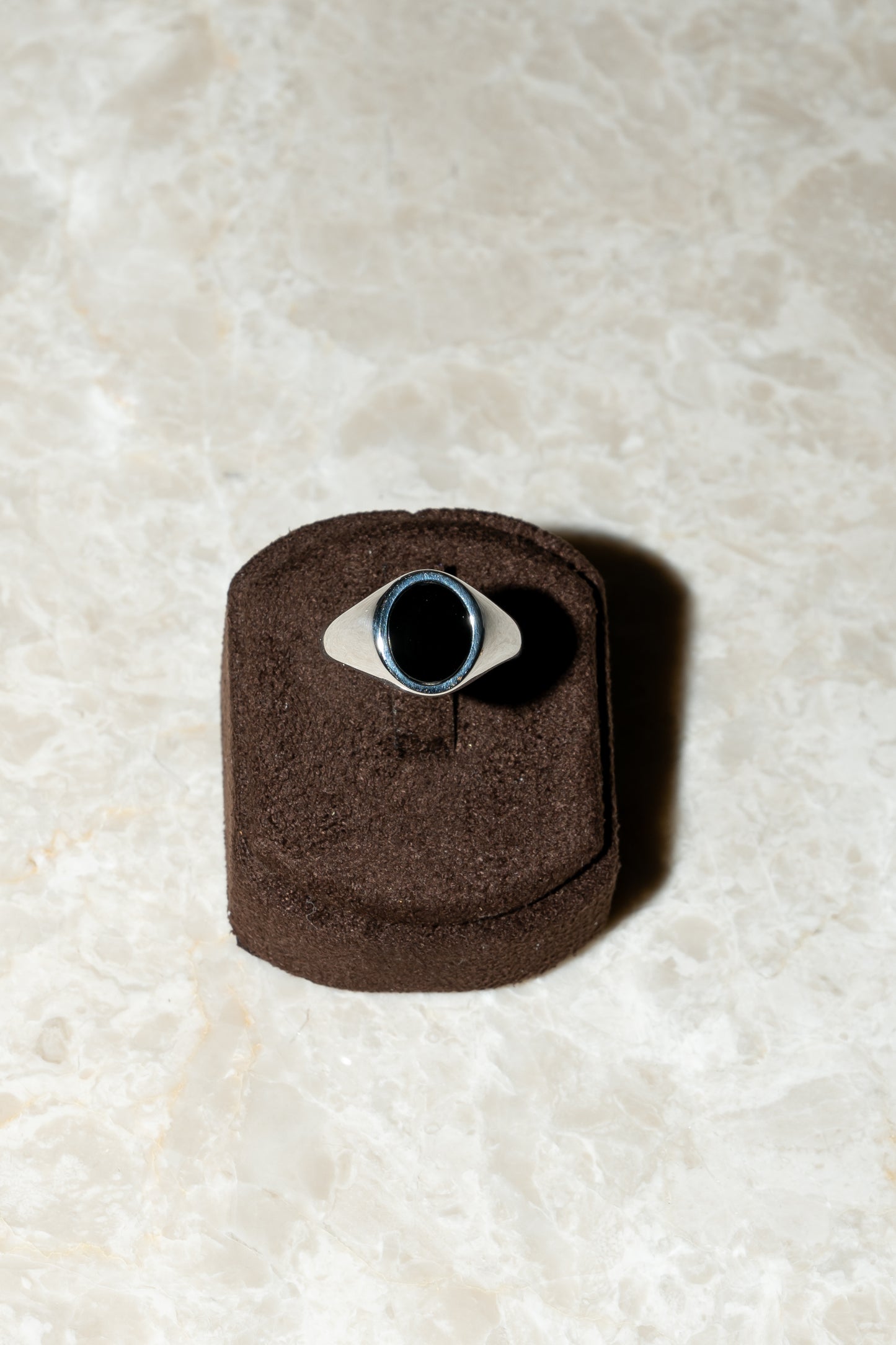 Sterling Silver Onyx Signet Ring