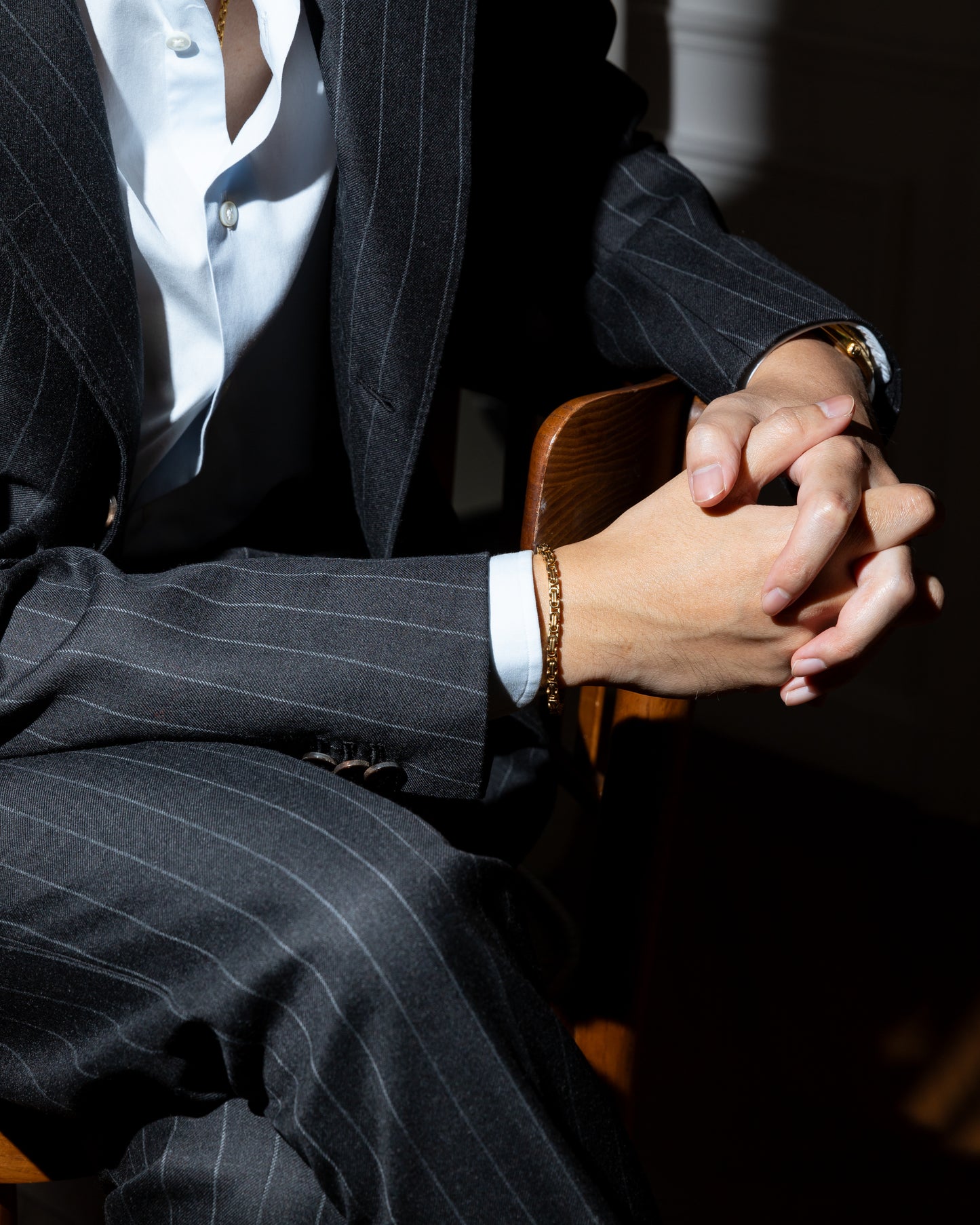 Stainless Byzantine Bracelet - Mark & Metal