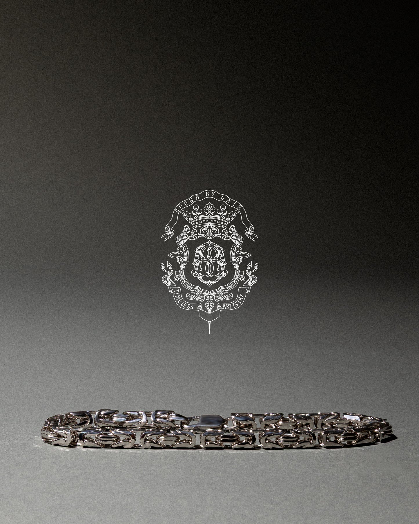 Byzantine Bracelet (Sterling Silver)