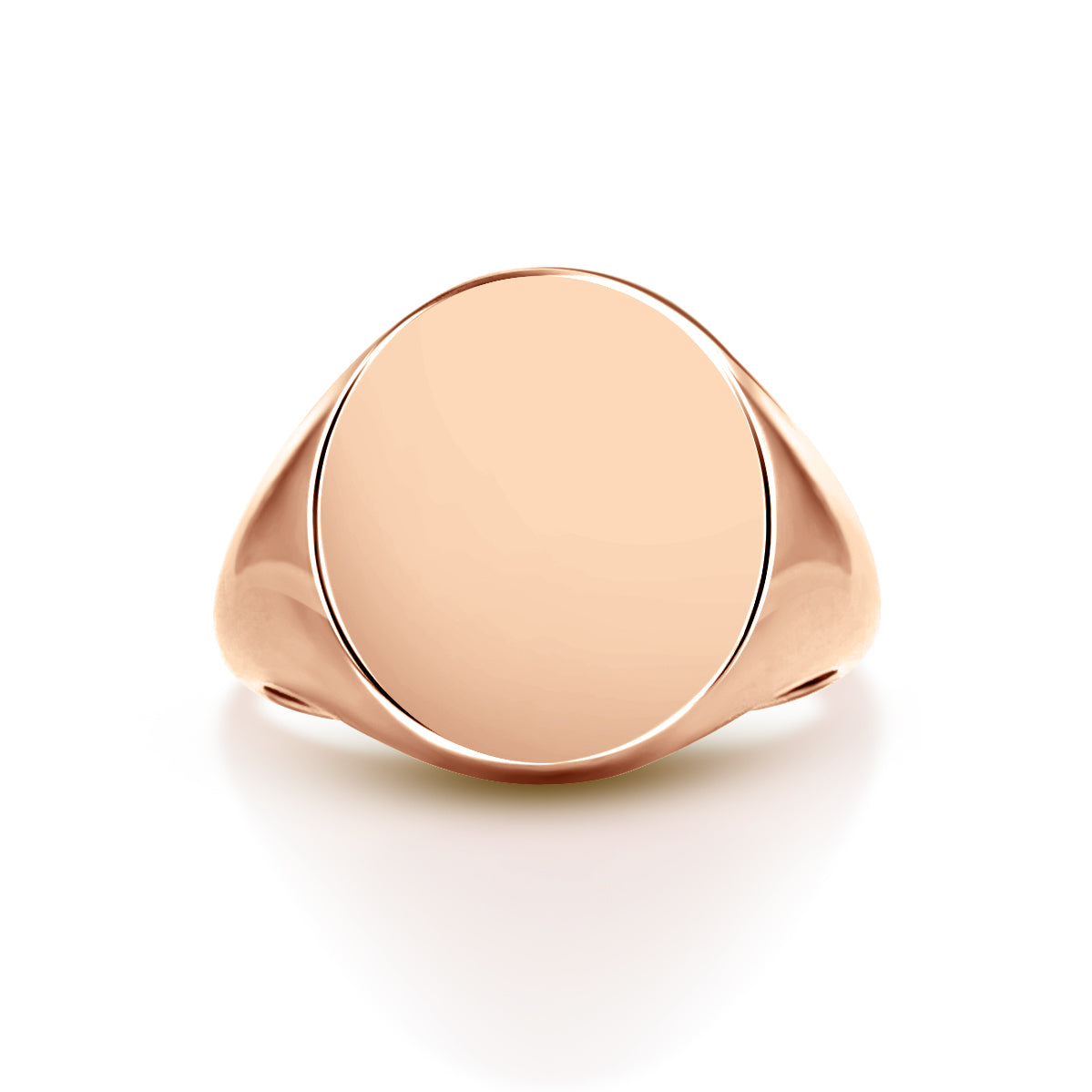The Wedding Signet Ring - Rose Gold
