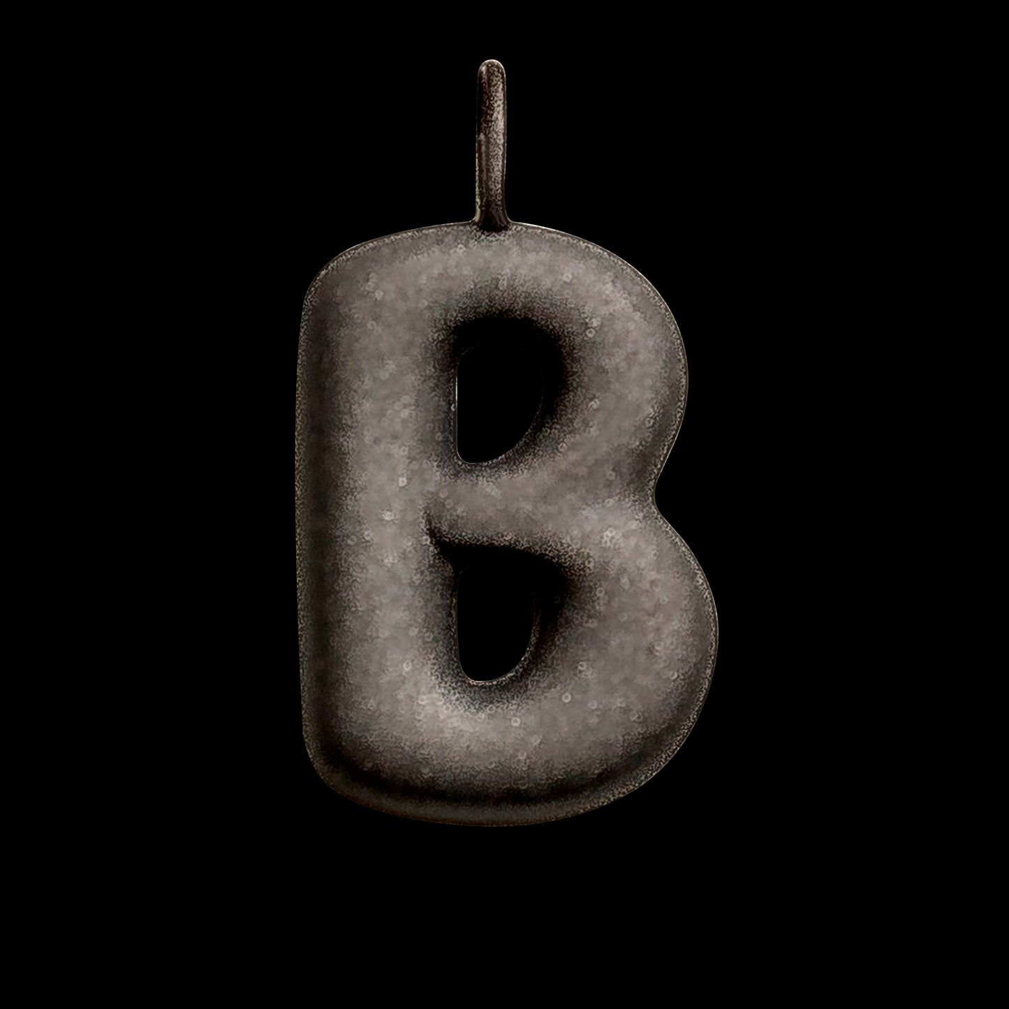 The Initial Series - Matte Black 18K Gold