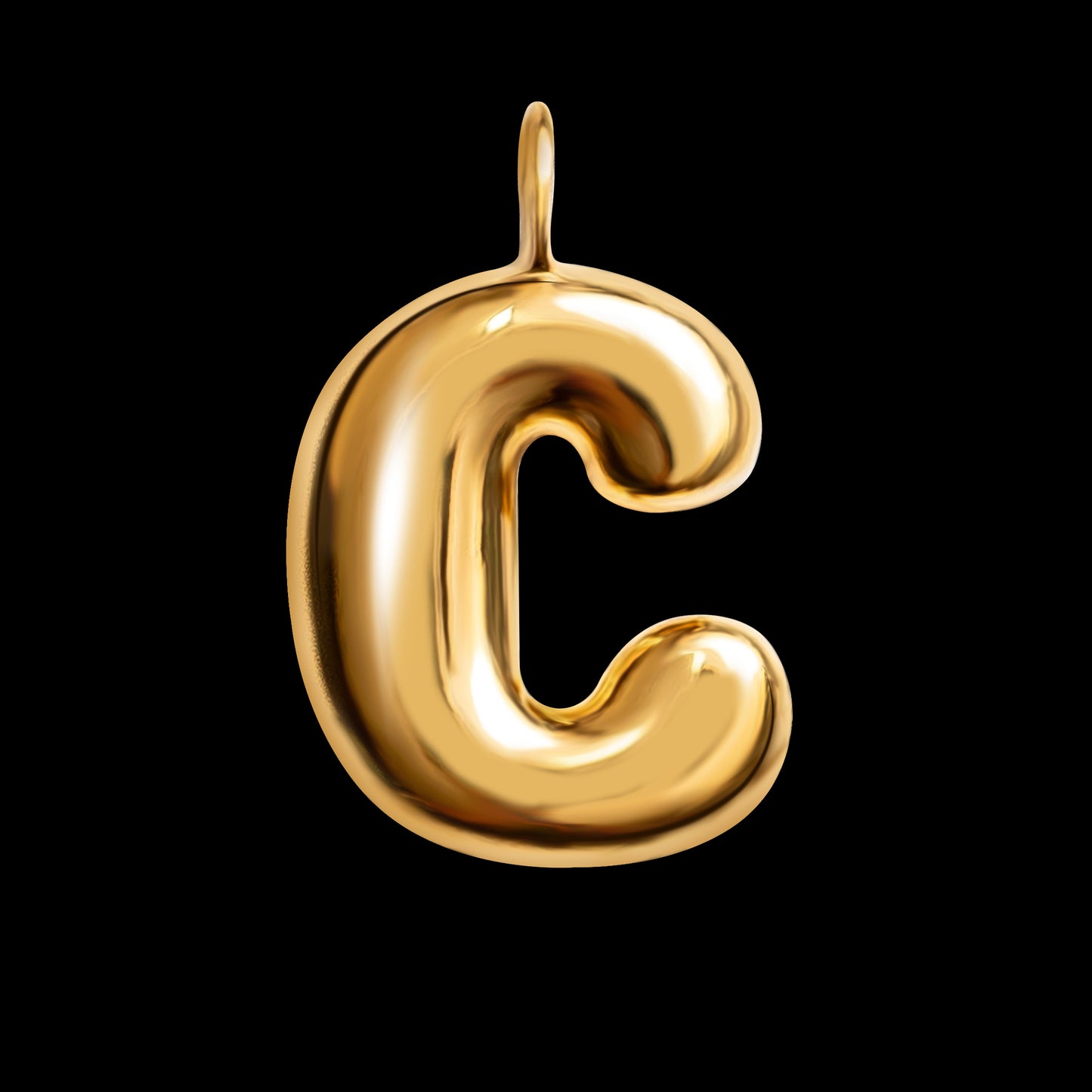 The Initial Series - Sterling Silver Yellow Gold Vermeil