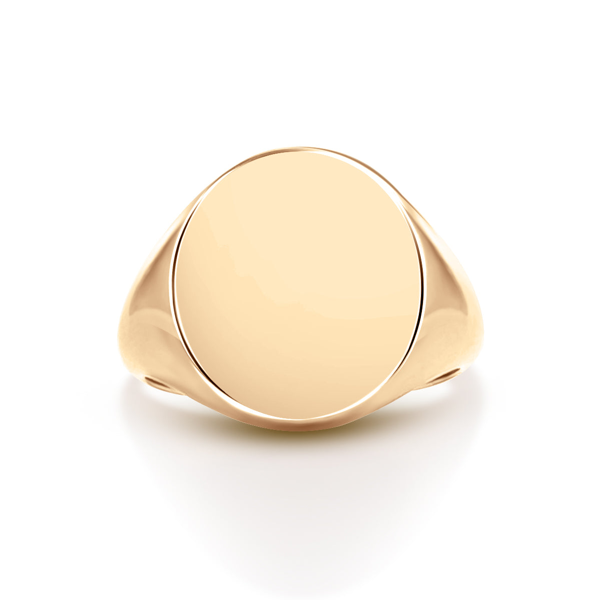 The Wedding Signet Ring - Yellow Gold