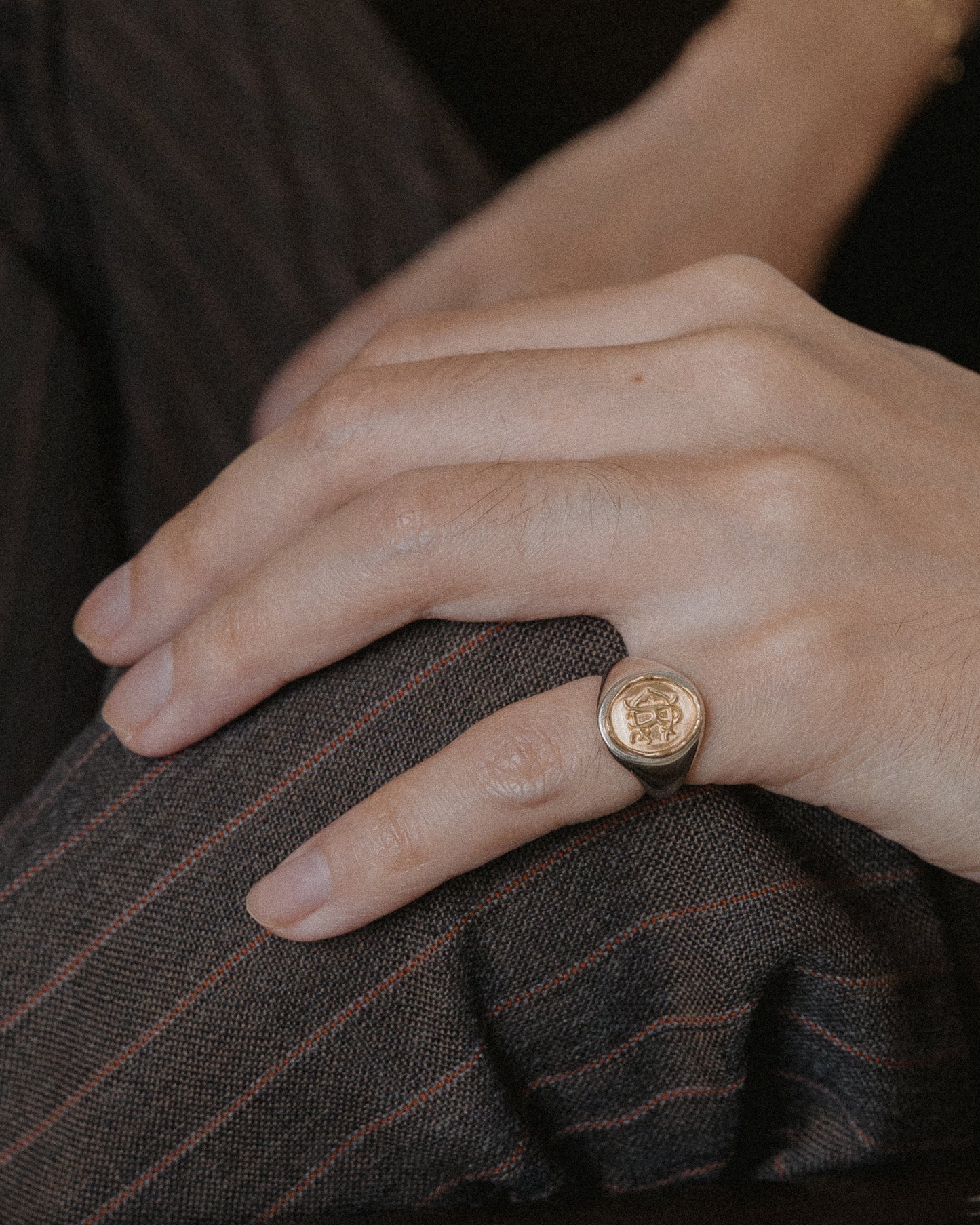 The Signature Ring - Yellow Gold (Standard)