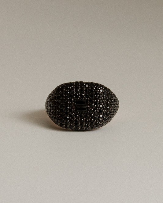 Pavé Ring (Black Edition) - Mark & Metal