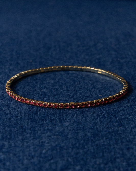 Radiant Bangle (Ruby Edition) - Mark & Metal