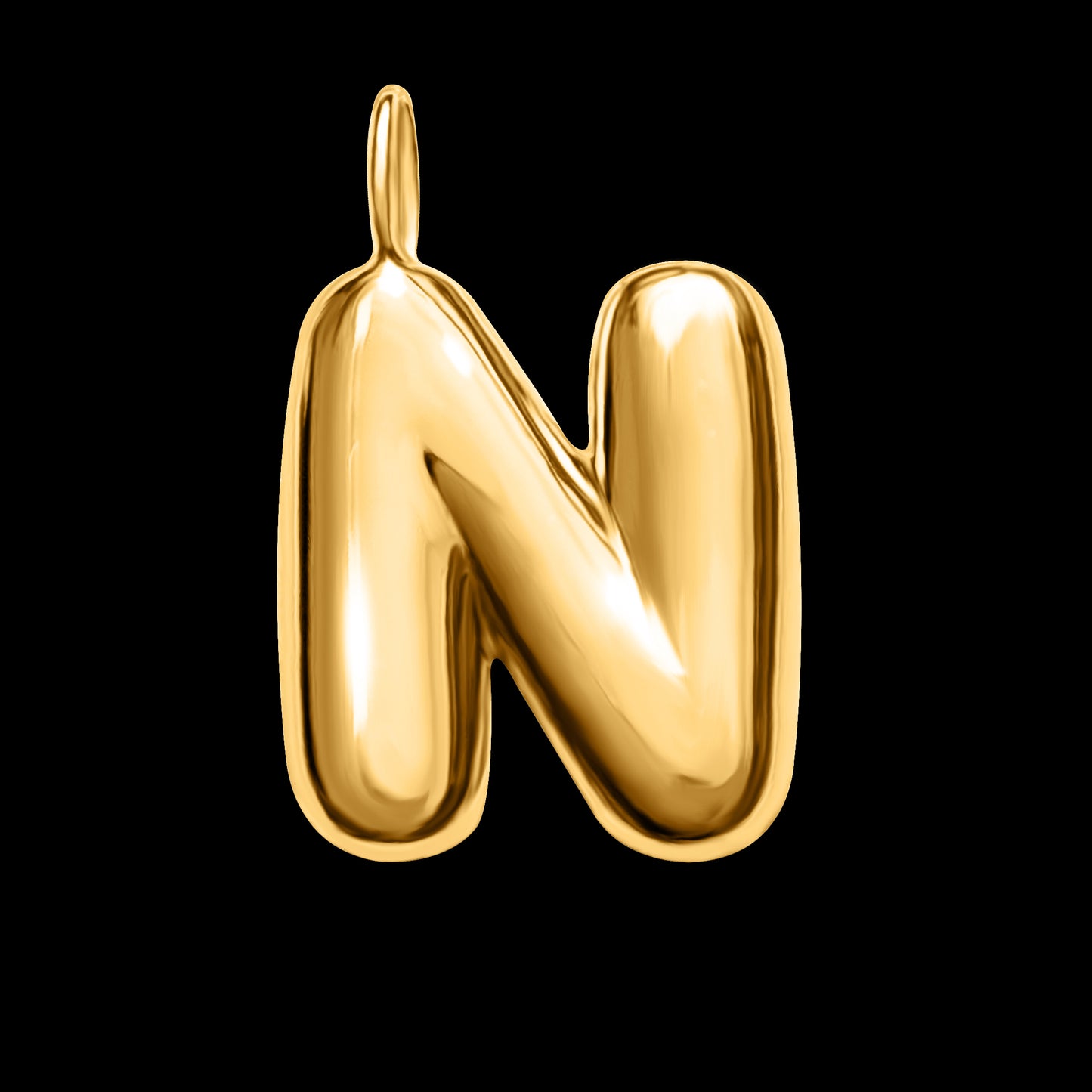 The Initial Series - Sterling Silver Yellow Gold Vermeil