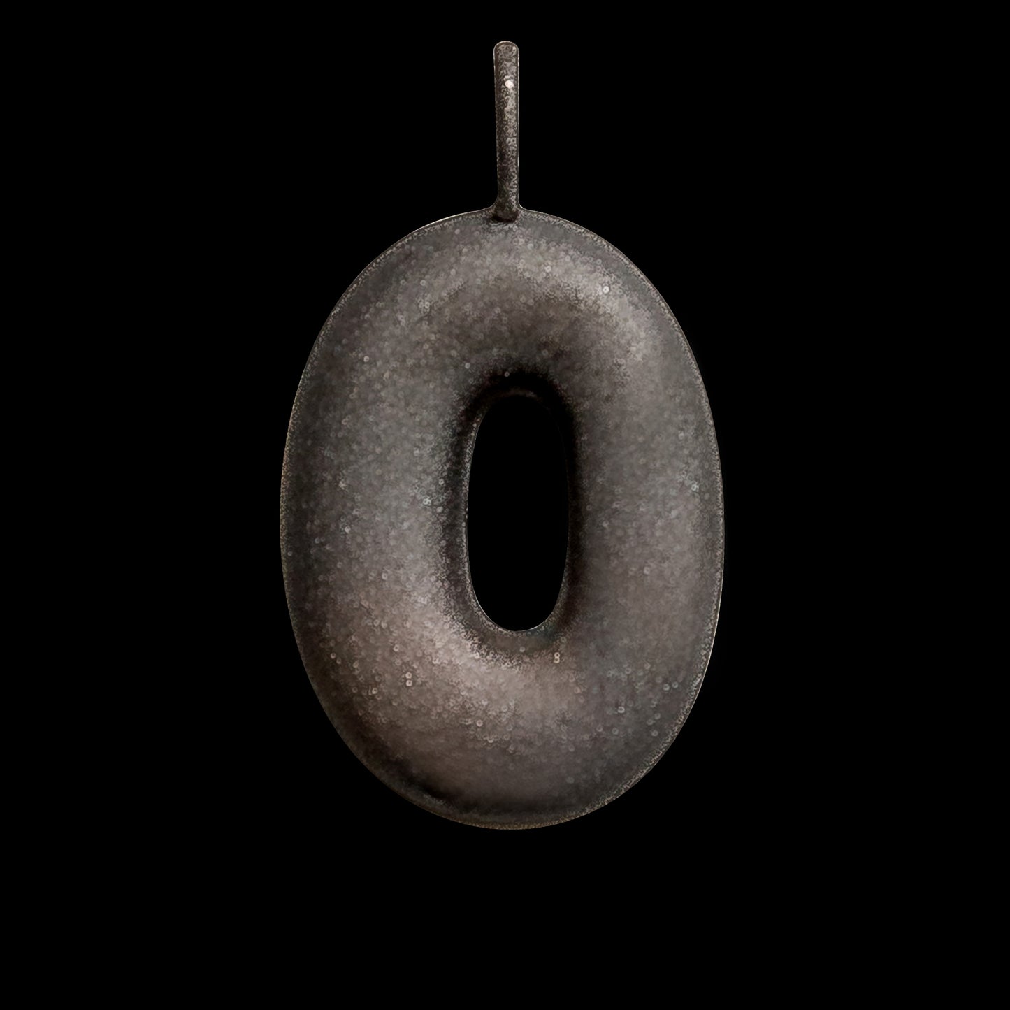 The Initial Series - Matte Black 18K Gold