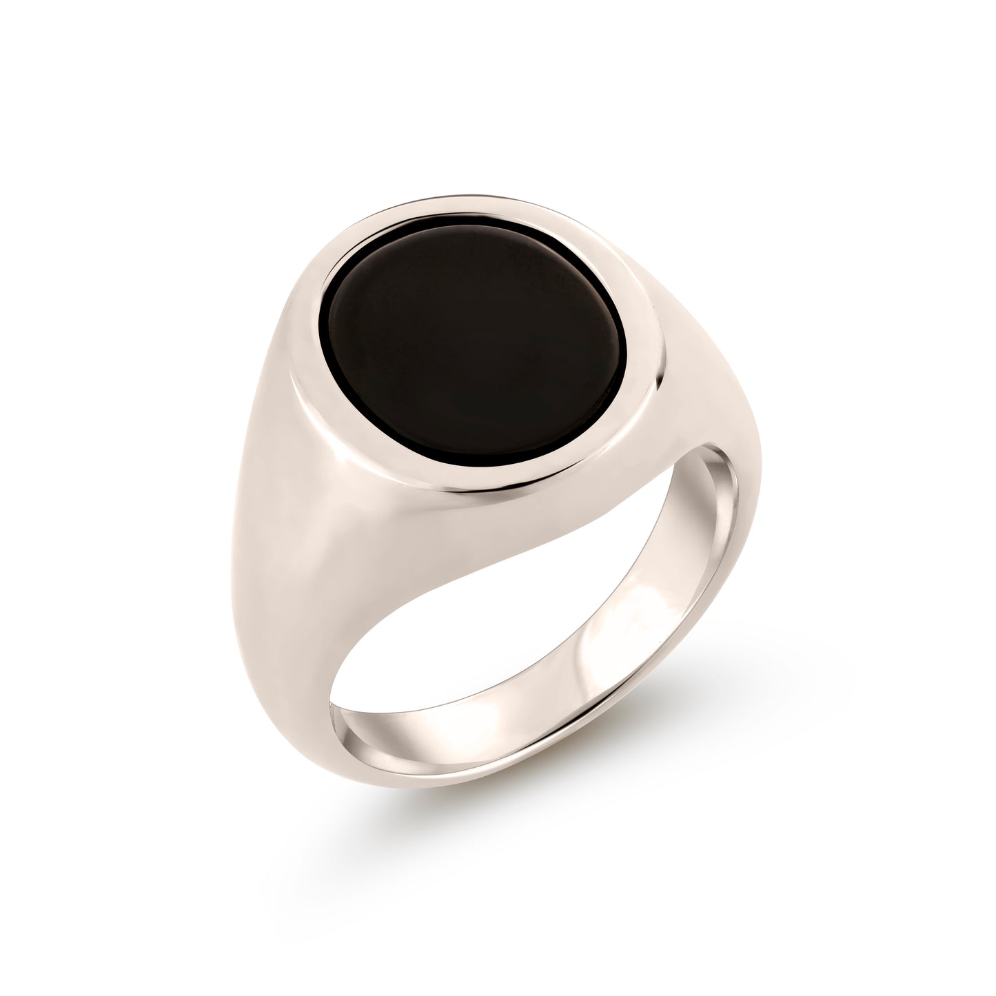 Sterling Silver Onyx Signet Ring