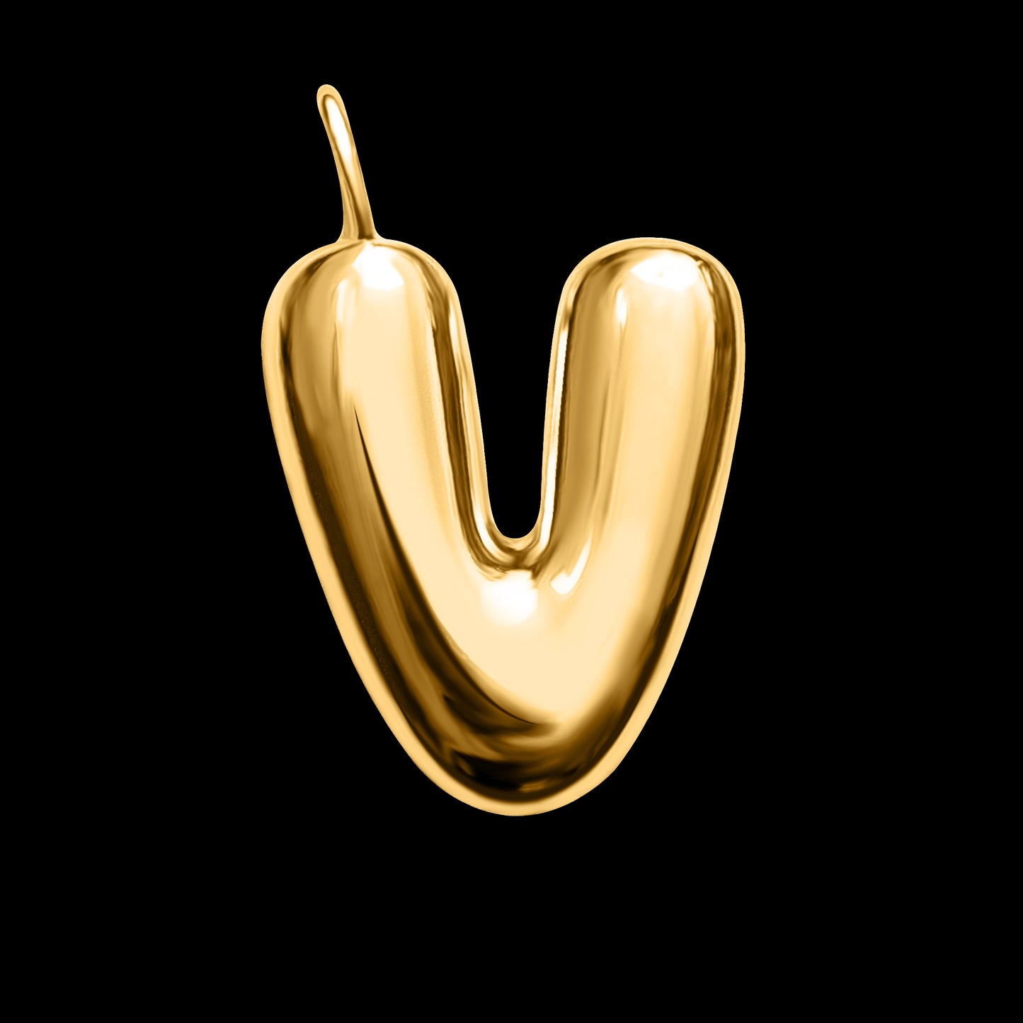 The Initial Series - Sterling Silver Yellow Gold Vermeil