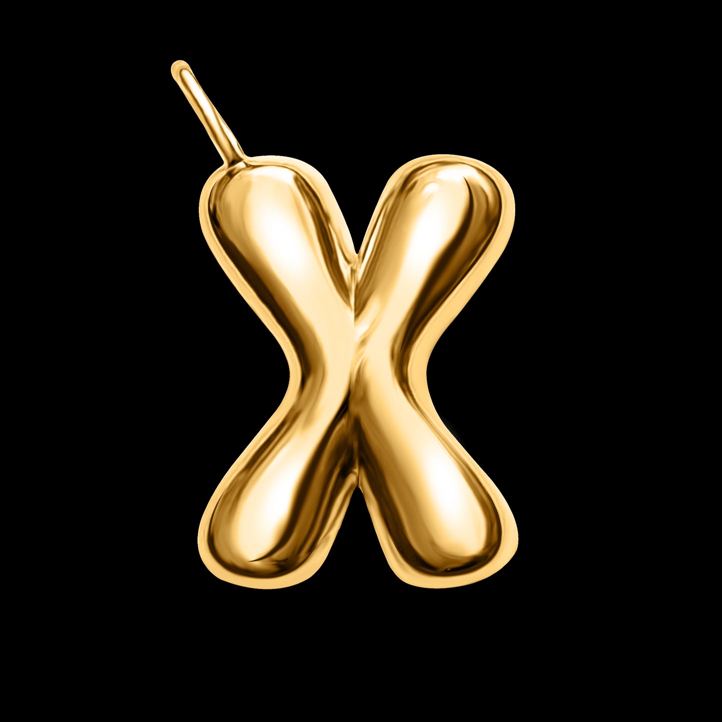 The Initial Series - Sterling Silver Yellow Gold Vermeil