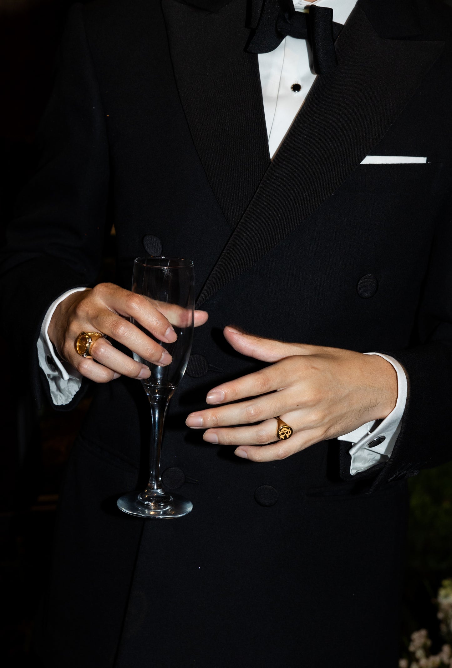 The Wedding Signet Ring - Yellow Gold