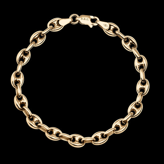 Mariner Link Bracelet (9K Yellow Gold)