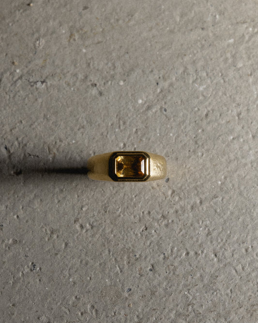 Emerald Ring (Citrine)