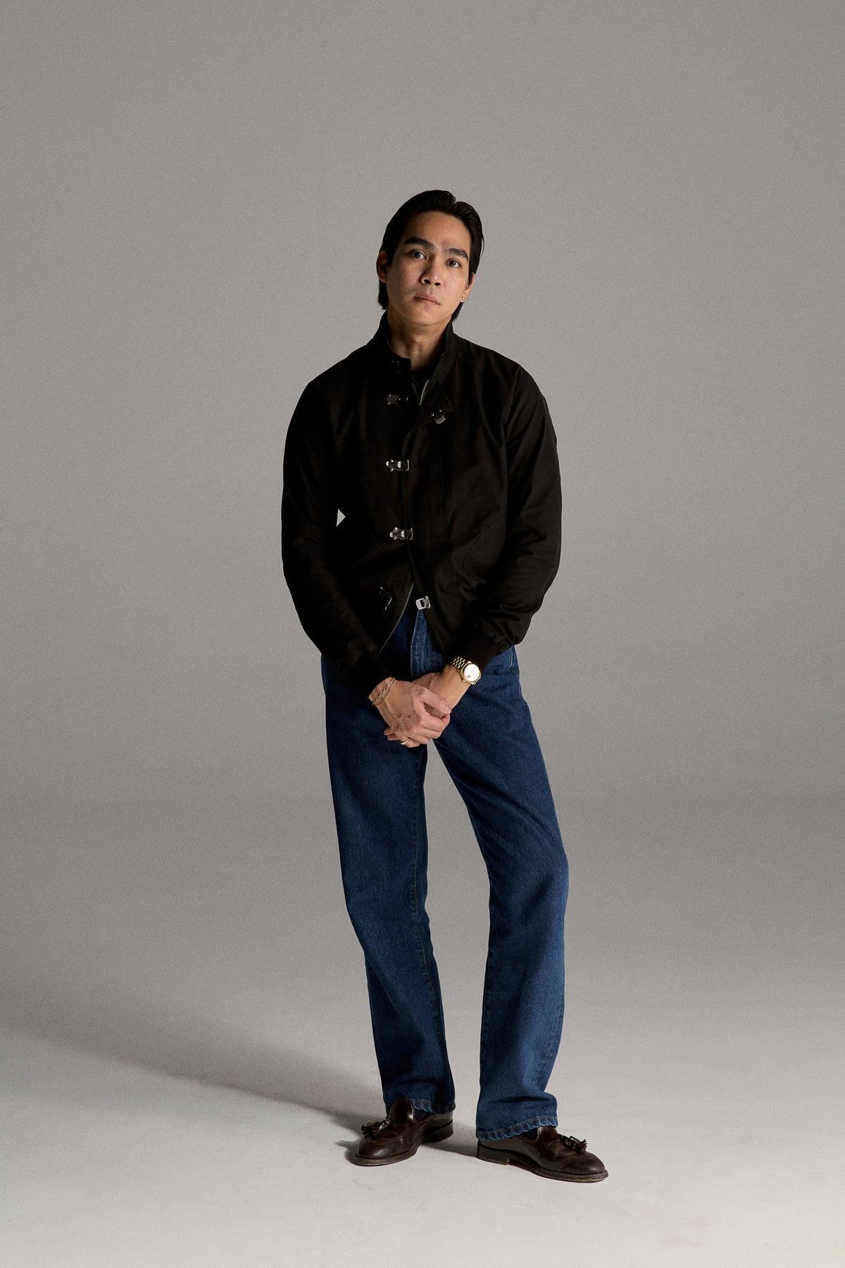 bound by oath No. 01 Straight Jeans — Indigo