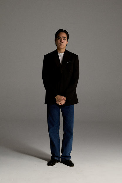bound by oath No. 01 Straight Jeans — Indigo