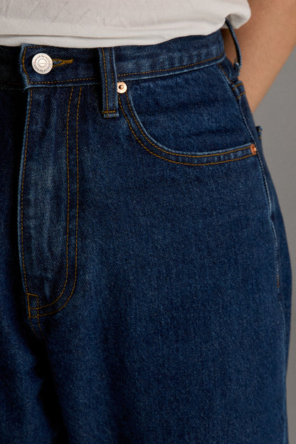 bound by oath No. 01 Straight Jeans — Indigo