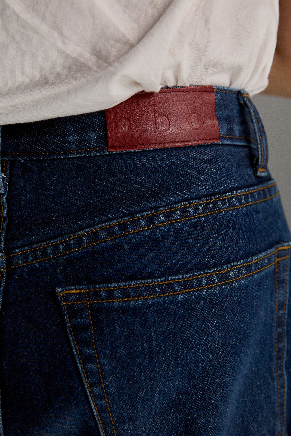 bound by oath No. 01 Straight Jeans — Indigo