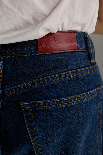 bound by oath No. 01 Straight Jeans — Indigo
