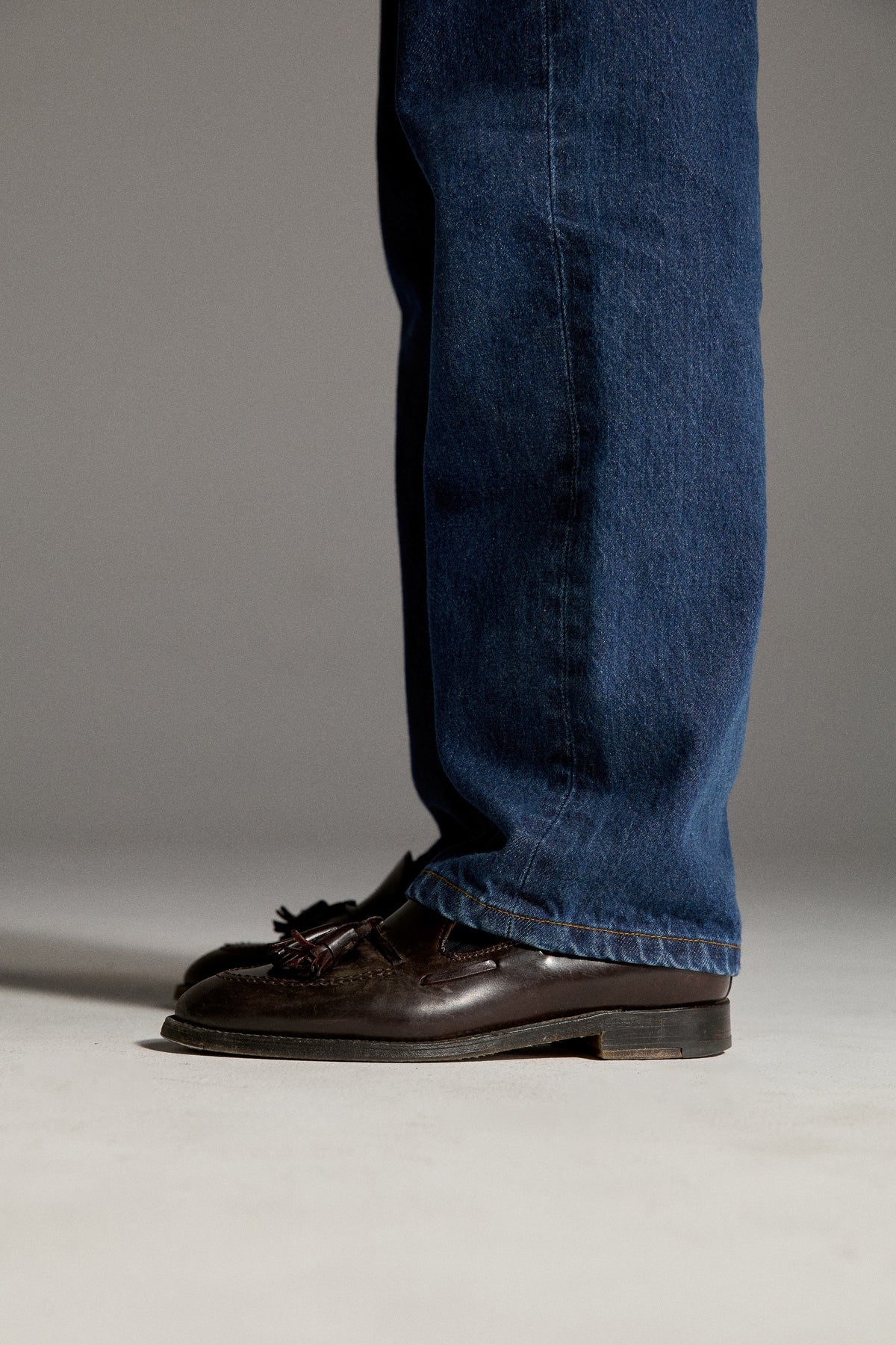 bound by oath No. 01 Straight Jeans — Indigo