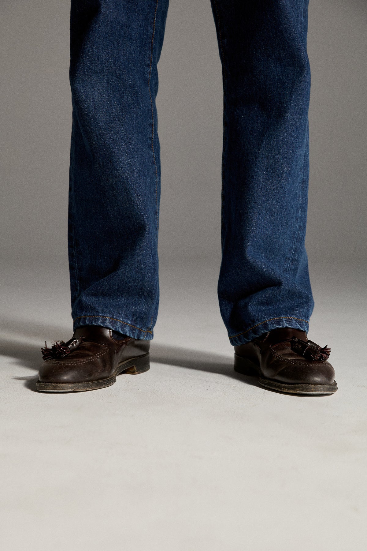 bound by oath No. 01 Straight Jeans — Indigo