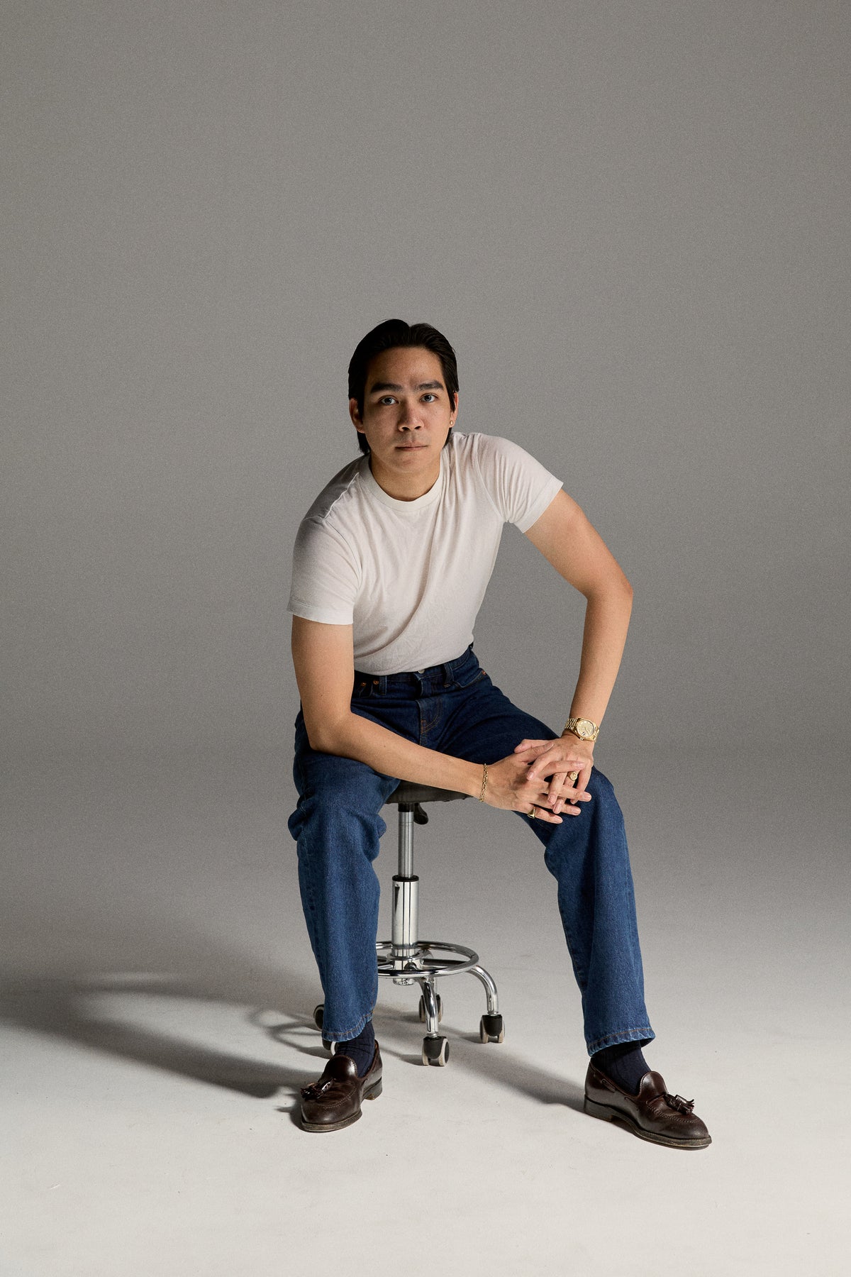 bound by oath No. 01 Straight Jeans — Indigo