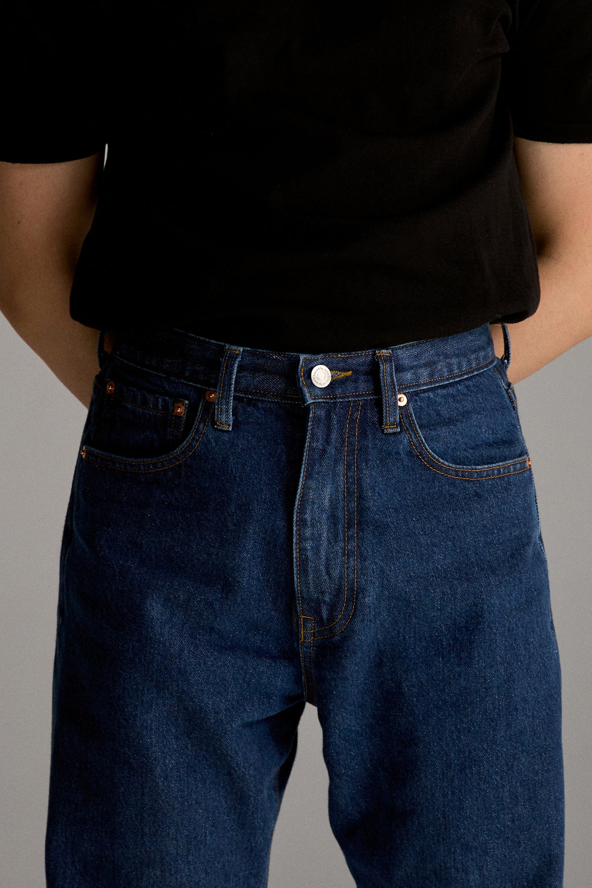bound by oath No. 01 Straight Jeans — Indigo