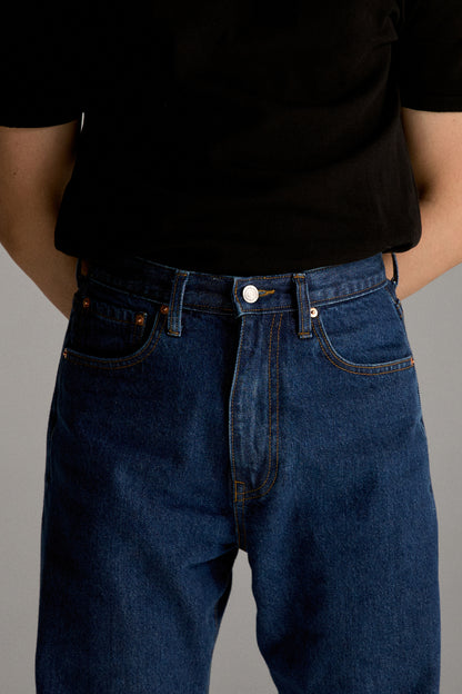 bound by oath No. 01 Straight Jeans — Indigo