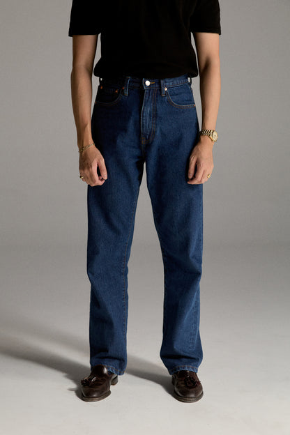 bound by oath No. 01 Straight Jeans — Indigo