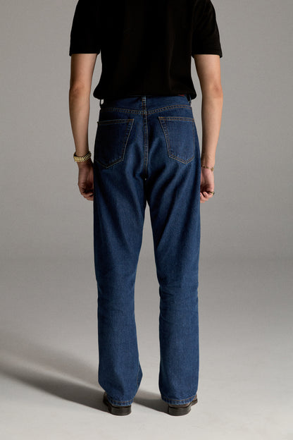 bound by oath No. 01 Straight Jeans — Indigo