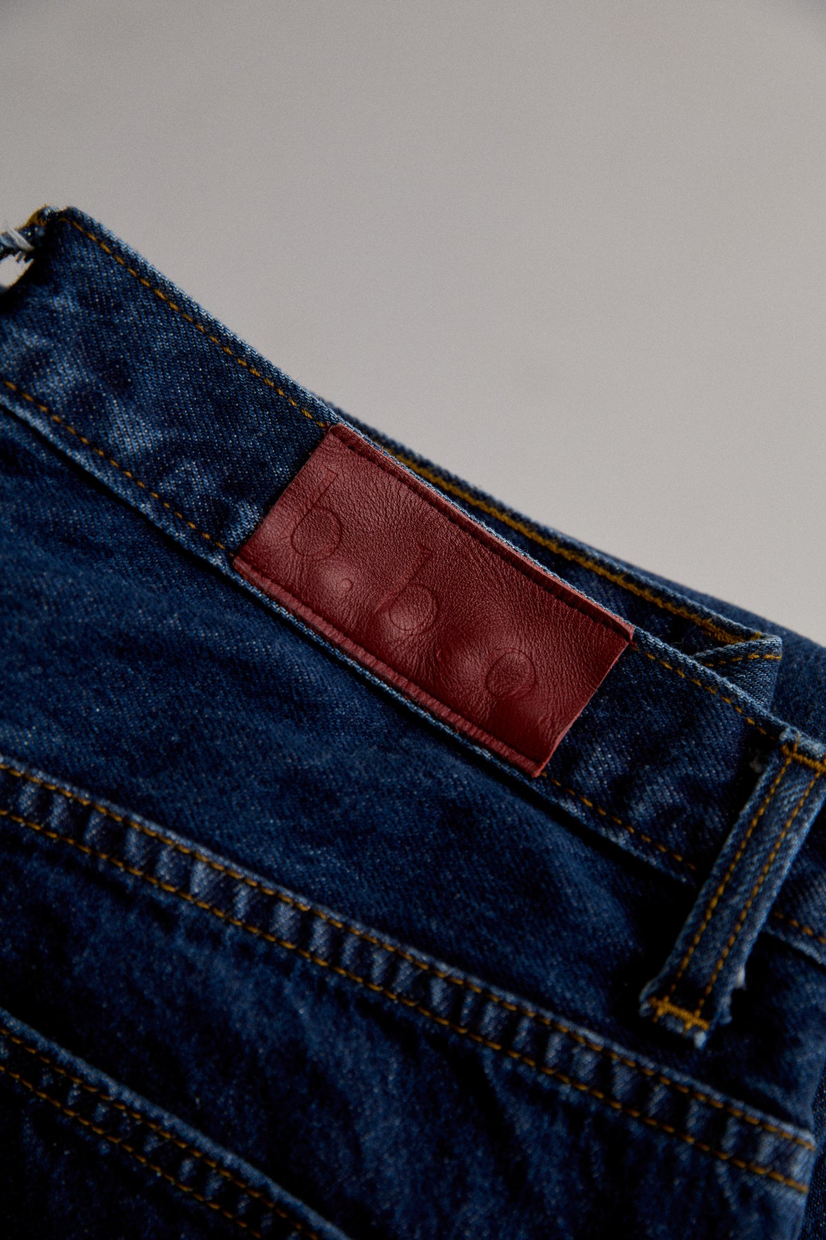 bound by oath No. 01 Straight Jeans — Indigo