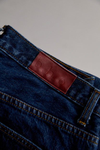 bound by oath No. 01 Straight Jeans — Indigo