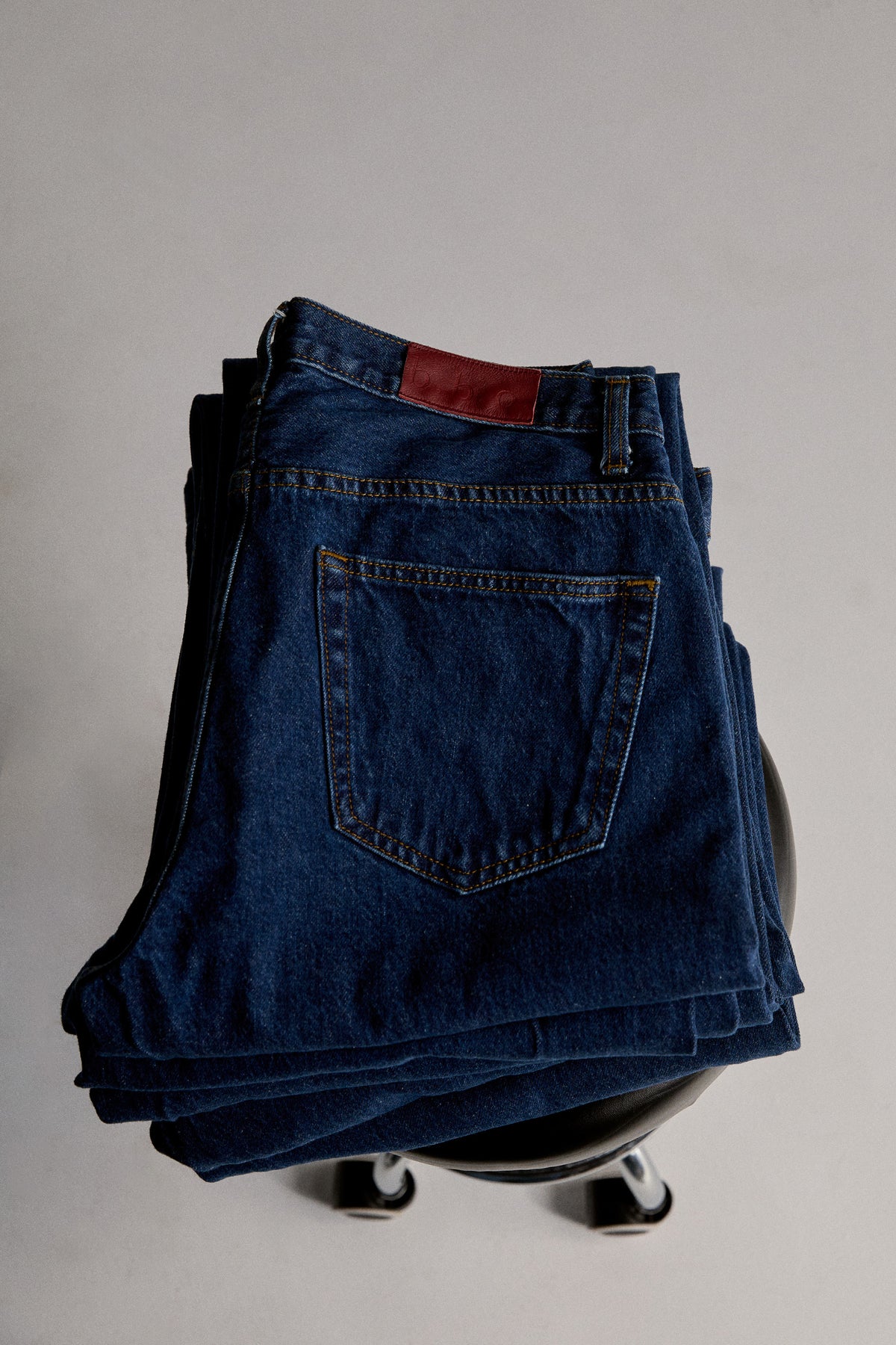 bound by oath No. 01 Straight Jeans — Indigo