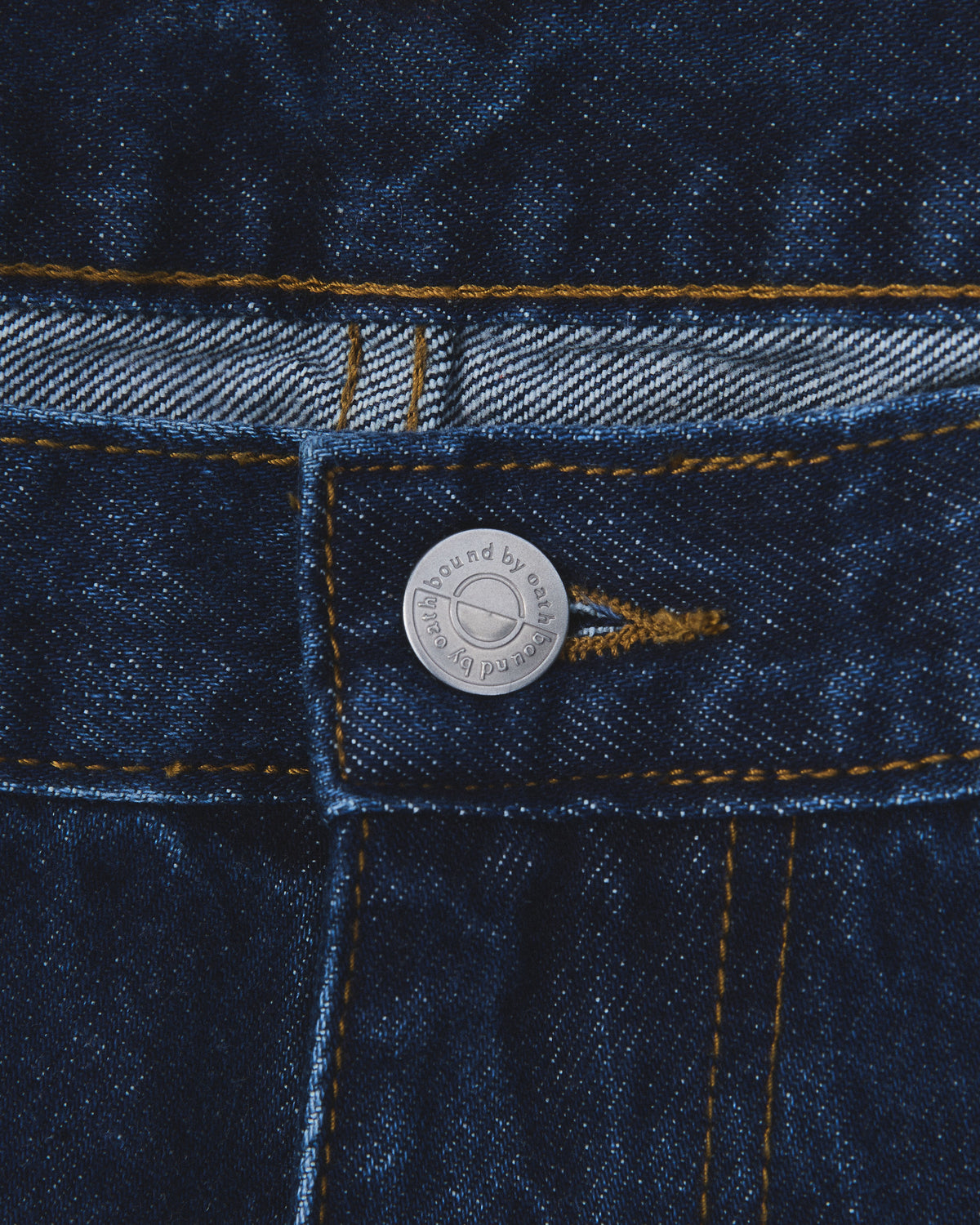 bound by oath No. 01 Straight Jeans — Indigo