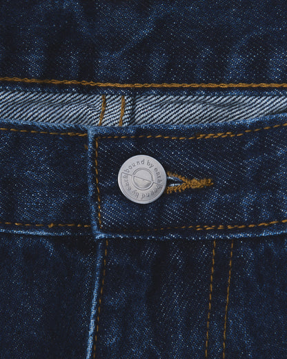bound by oath No. 01 Straight Jeans — Indigo