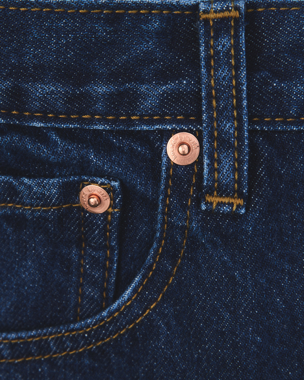 bound by oath No. 01 Straight Jeans — Indigo
