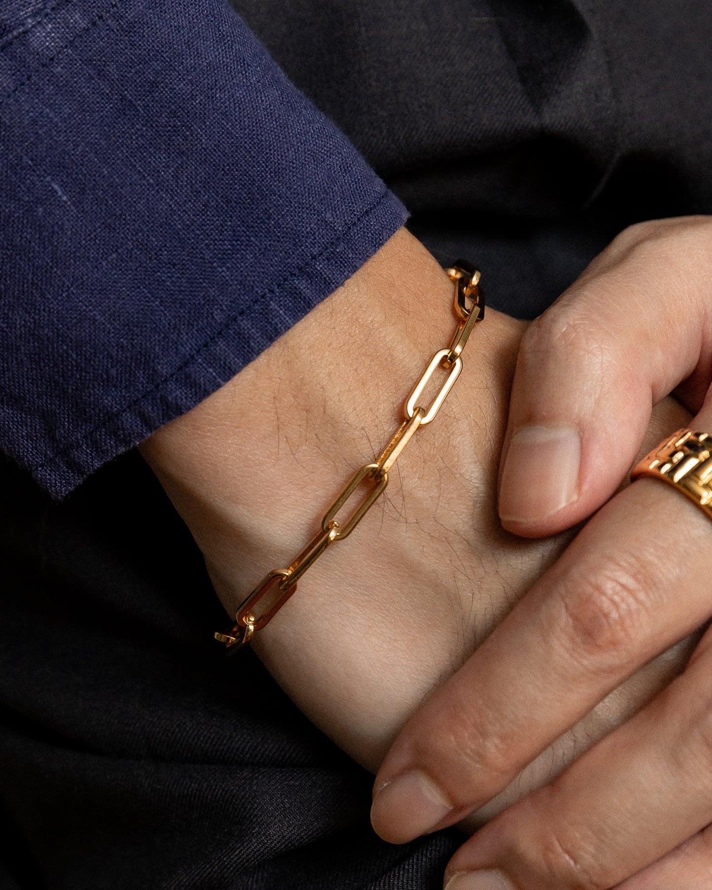 Modern Chain Bracelet - Mark & Metal