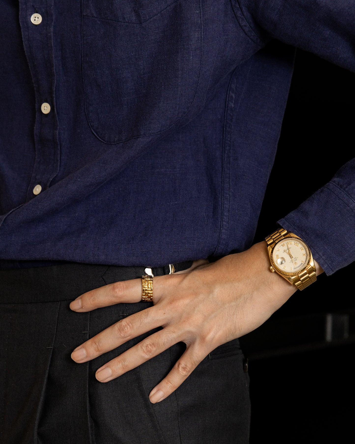 Interlock Ring - Mark & Metal