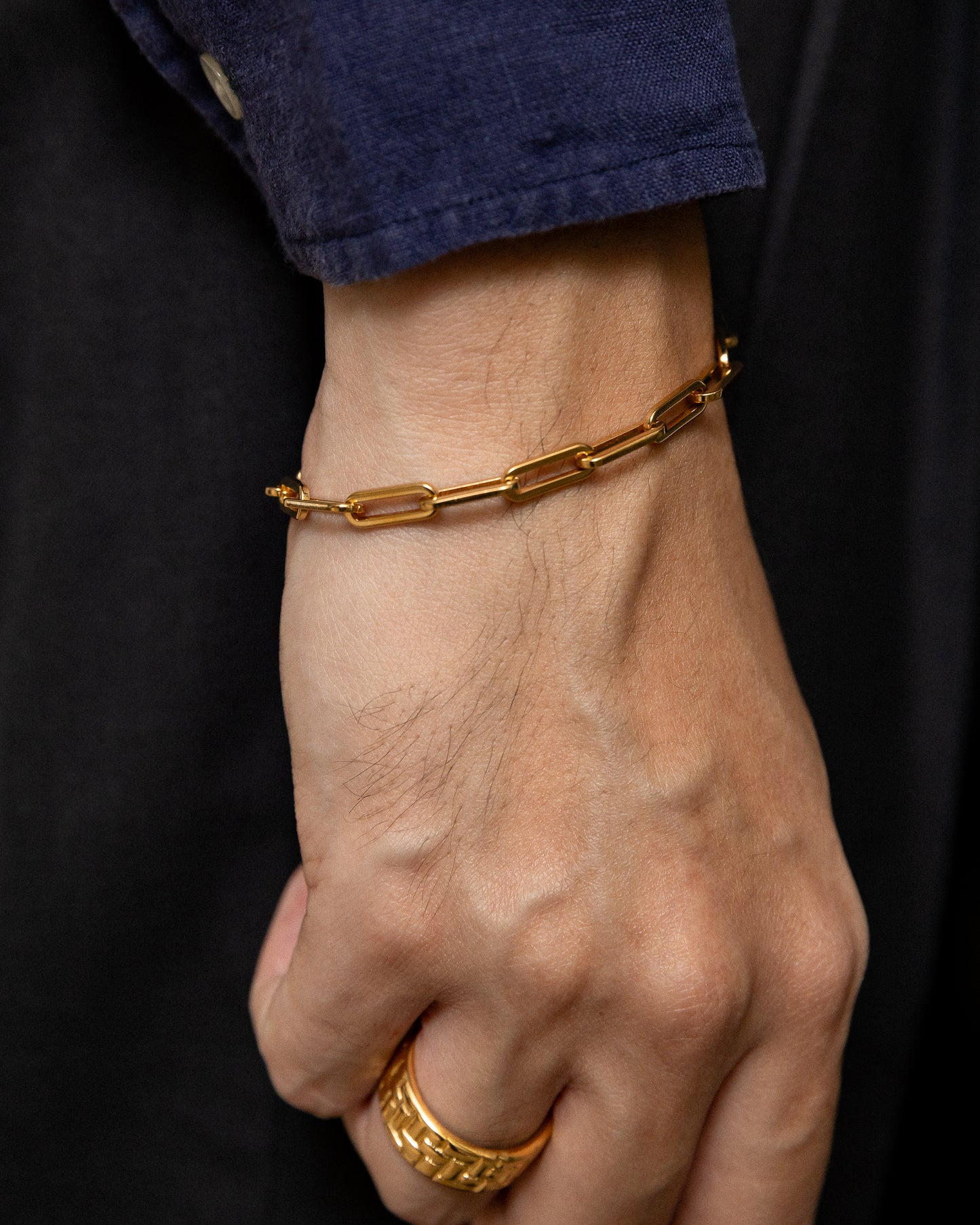 Modern Chain Bracelet - Mark & Metal