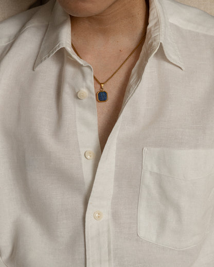Lapis Lazuli Pendant - Mark & Metal