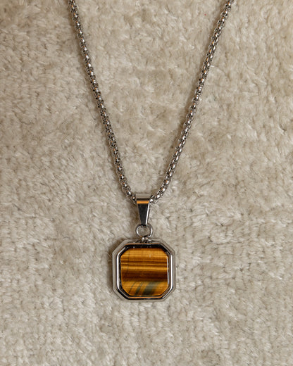 Tiger's Eye Pendant - Mark & Metal