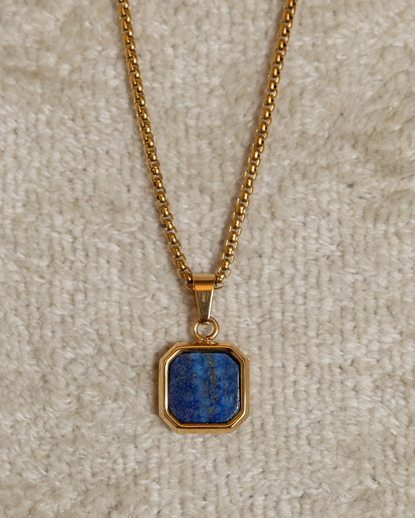 Lapis Lazuli Pendant - Mark & Metal